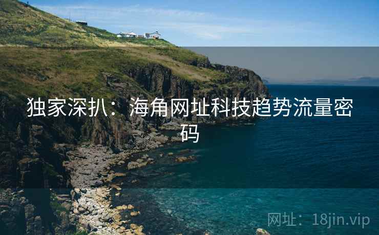 独家深扒:海角网址科技趋势流量密码